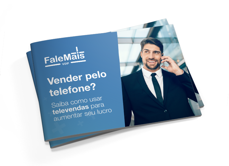 E-book "Televendas" da FaleMais VoIP.