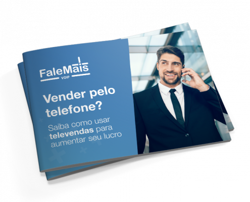 E-book "Televendas" da FaleMais VoIP.