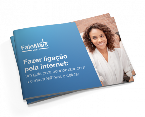 E-book "Fazer Ligações pela Internet" da FaleMais VoIP.